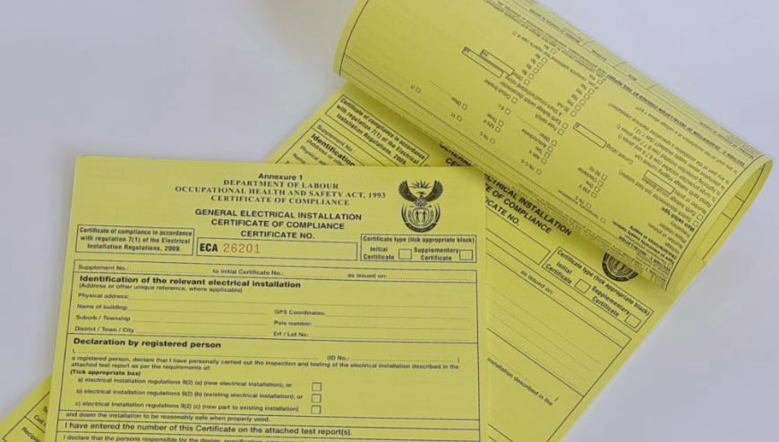 electrical certificate of compliance in cape town electrical inspection compliance repairs sea point brackenfell camps bay green point parklands blouberg milnerton paarden eiland montague gardens bothasig parow bellville durbanville southern suburbs northern suburbs